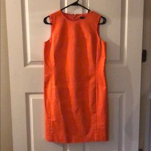NWOT Lauren orange dress